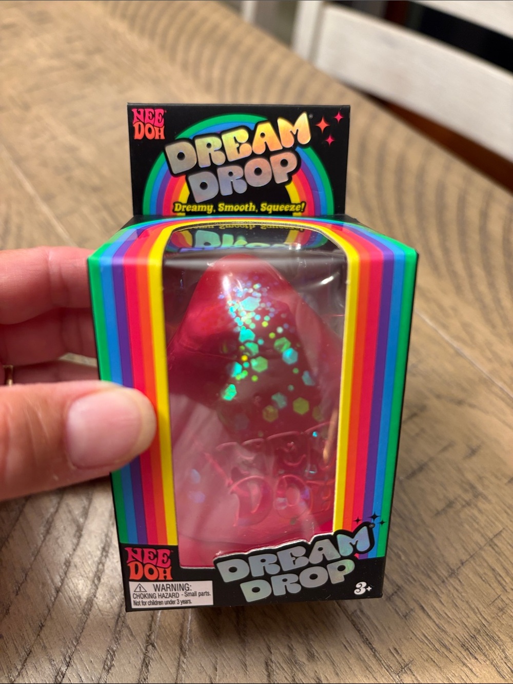 Nee Doh bundle Dream Drop & Nice Cream Cone - 2 mini Pink Play Dough Sets - Picture 5 of 12